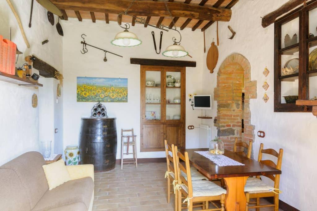Girasole Cottage Overlooking The Orcia Valley In Tuscany Radicofani Buitenkant foto