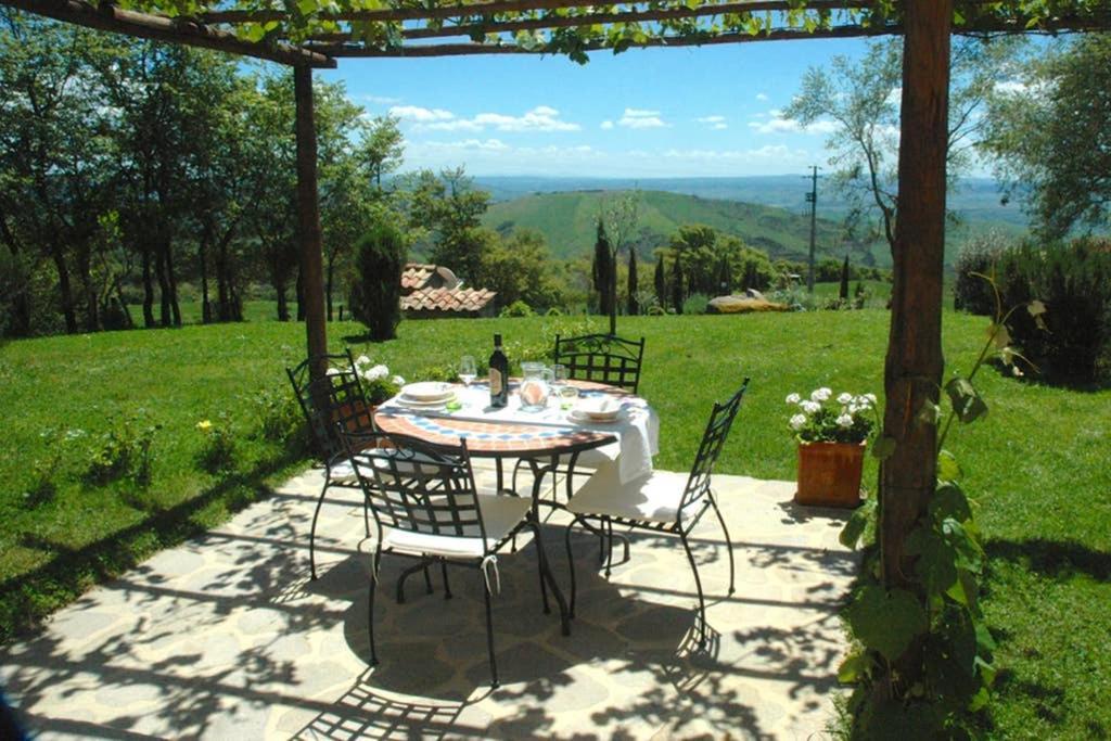 Girasole Cottage Overlooking The Orcia Valley In Tuscany Radicofani Buitenkant foto