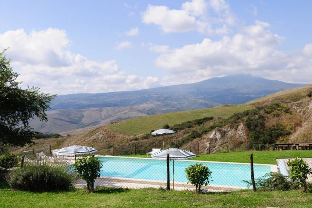 Girasole Cottage Overlooking The Orcia Valley In Tuscany Radicofani Buitenkant foto