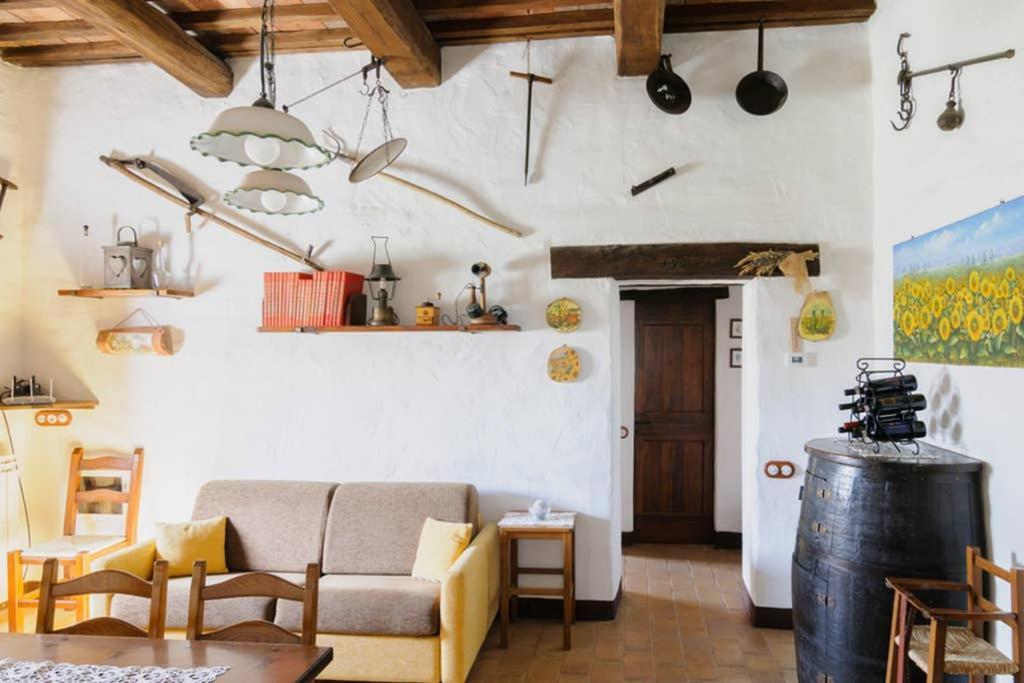 Girasole Cottage Overlooking The Orcia Valley In Tuscany Radicofani Buitenkant foto